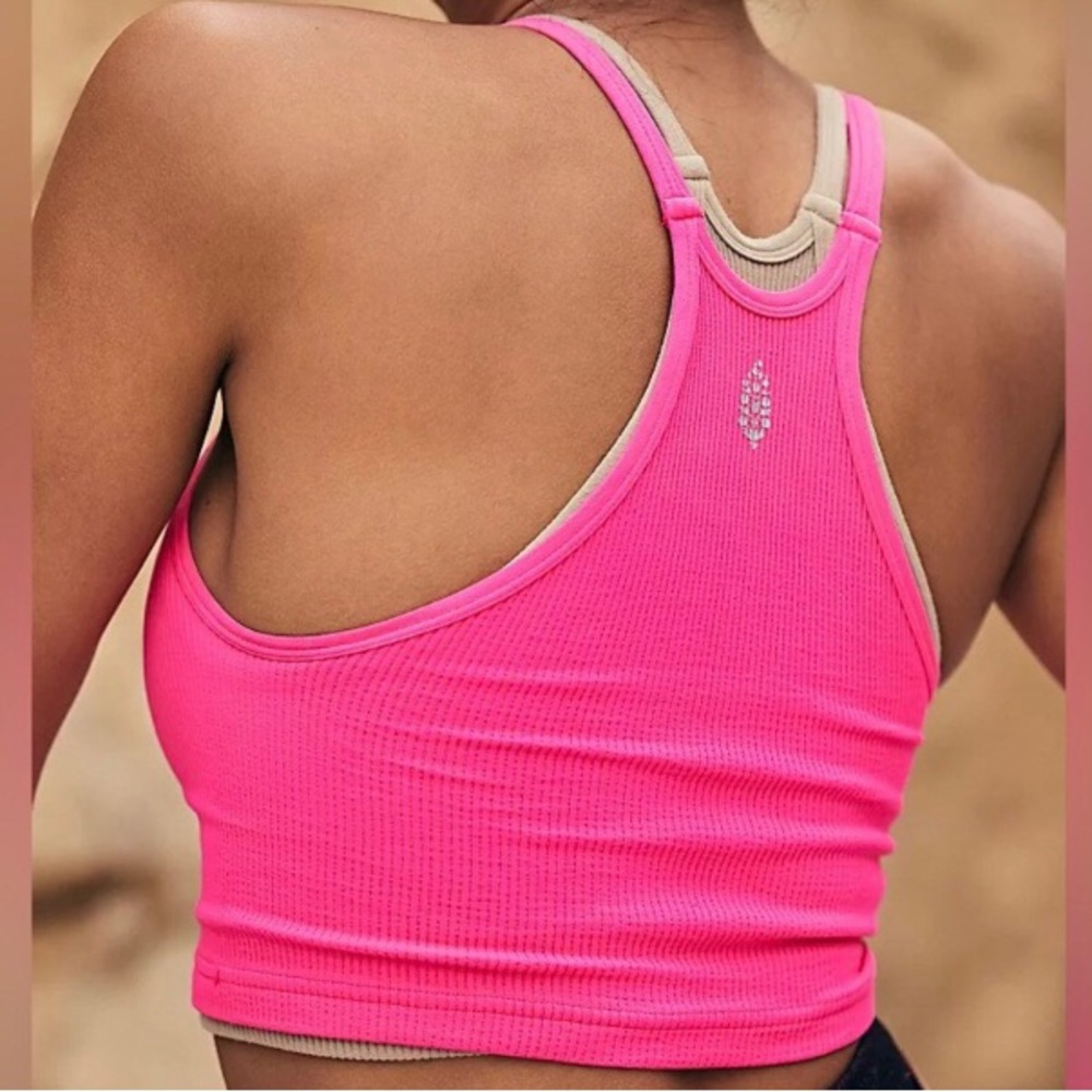 FREE PEOPLE Happiness Runs Crop Top Tank - Picture 2 of 7